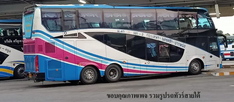 ภาพตัวอย่างรถของนครศรีราชาทัวร์