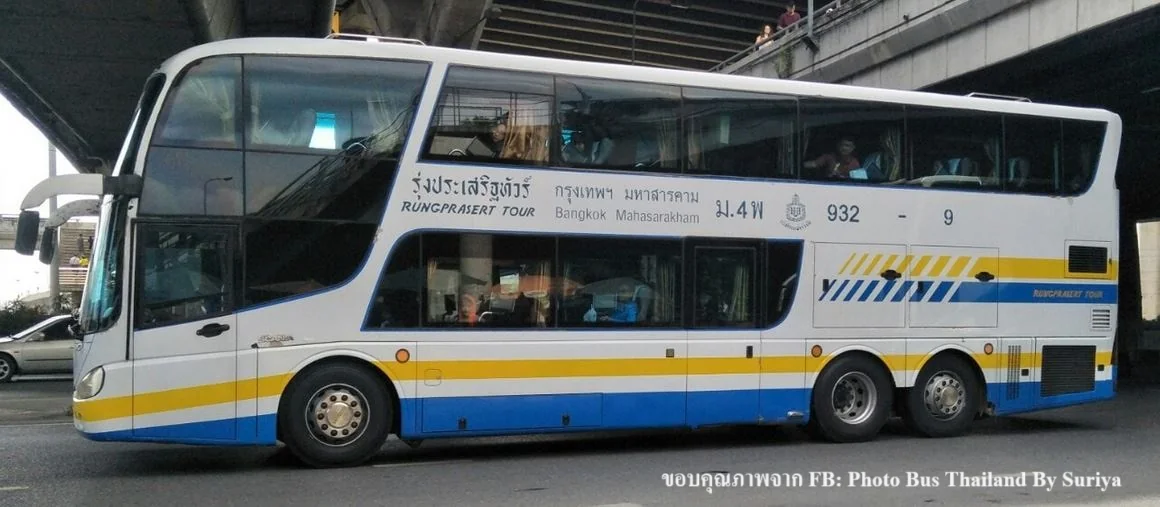 ภาพตัวอย่างรถของรุ่งประเสริฐทัวร์